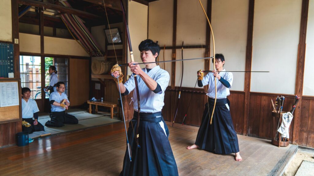 Kyudo à Kyoto : Initiation Art Martial Samouraï & Zen