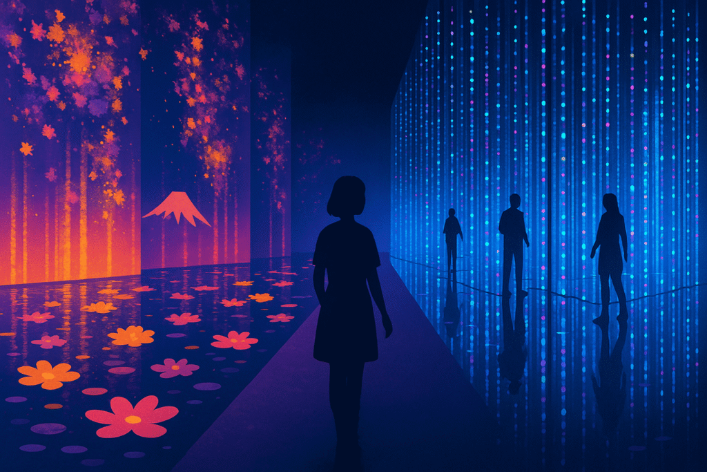 Tokyo - TeamLab Planets, TeamLab Borderless