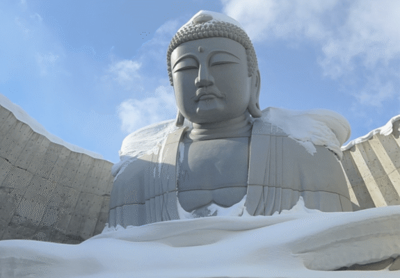 Colline du Bouddha à Sapporo