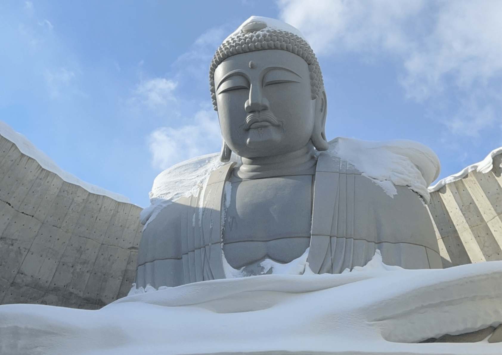 Colline du Bouddha à Sapporo